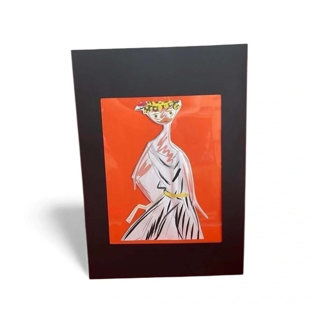 Handmade digital cutout book illustration by me nwt once purchased of my labels